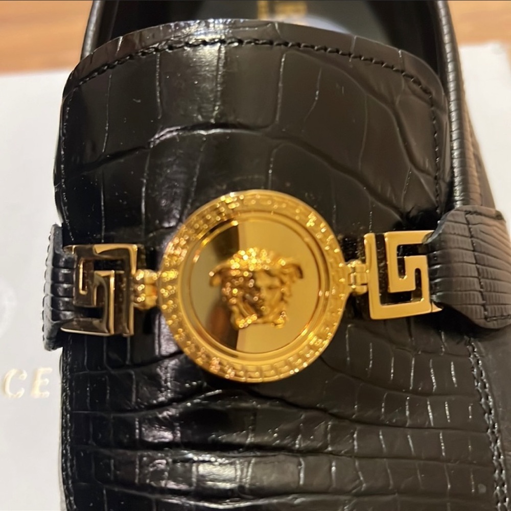 Versace Medusa loafers 43